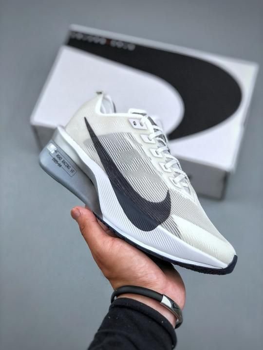 First Copy Shoes Vaporfly 4 Road Racing White Black-1