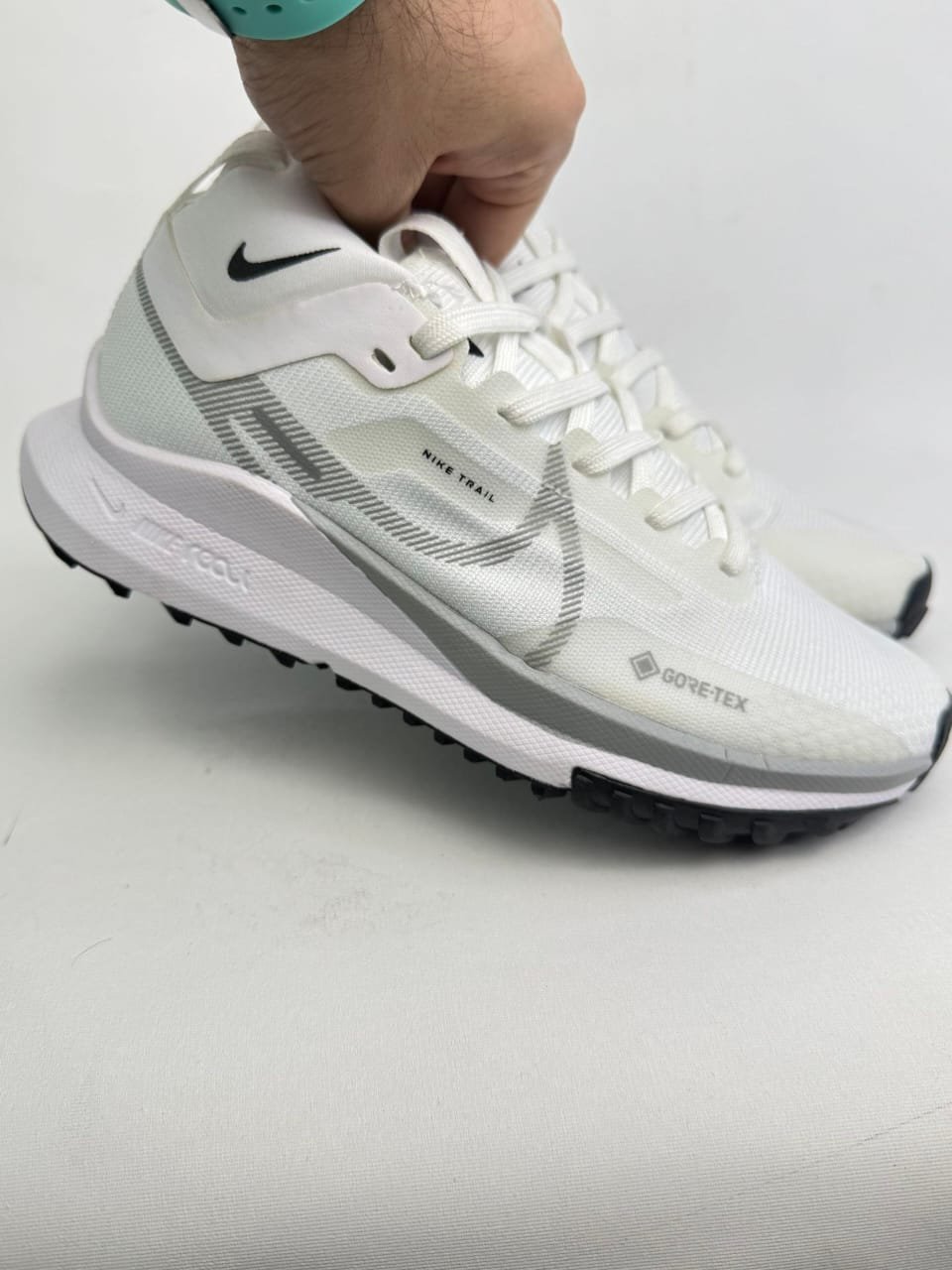 First Copy Shoes React Pegasus Trail 4 GTX White-5