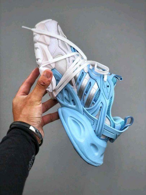 First Copy Shoes Vento XLG Runner Deluxe White Blue-3