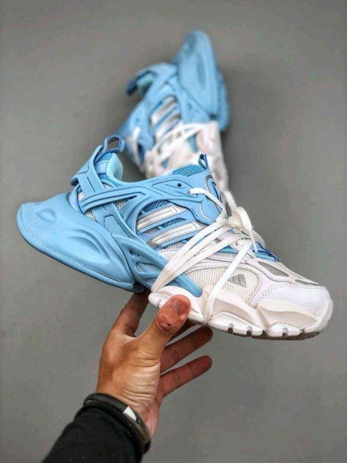 First Copy Shoes Vento XLG Runner Deluxe White Blue-5